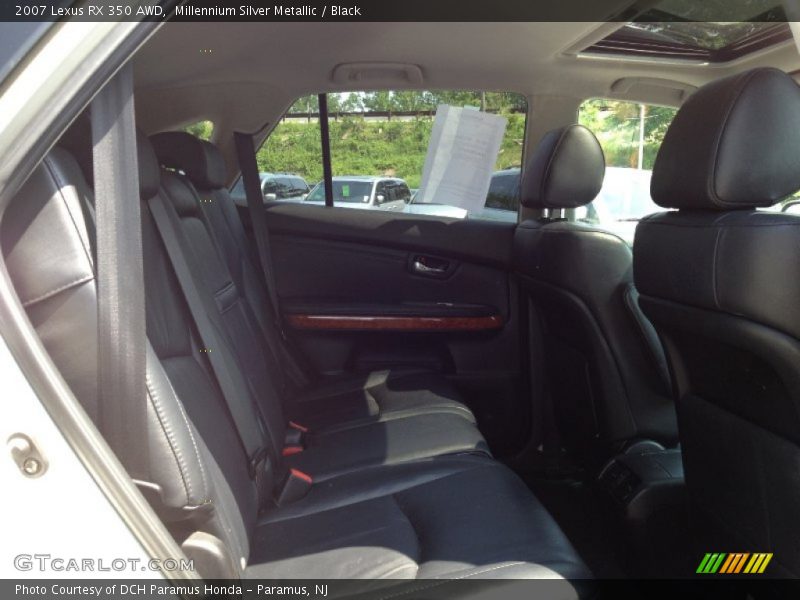Millennium Silver Metallic / Black 2007 Lexus RX 350 AWD