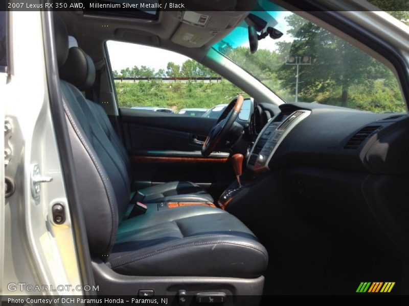 Millennium Silver Metallic / Black 2007 Lexus RX 350 AWD