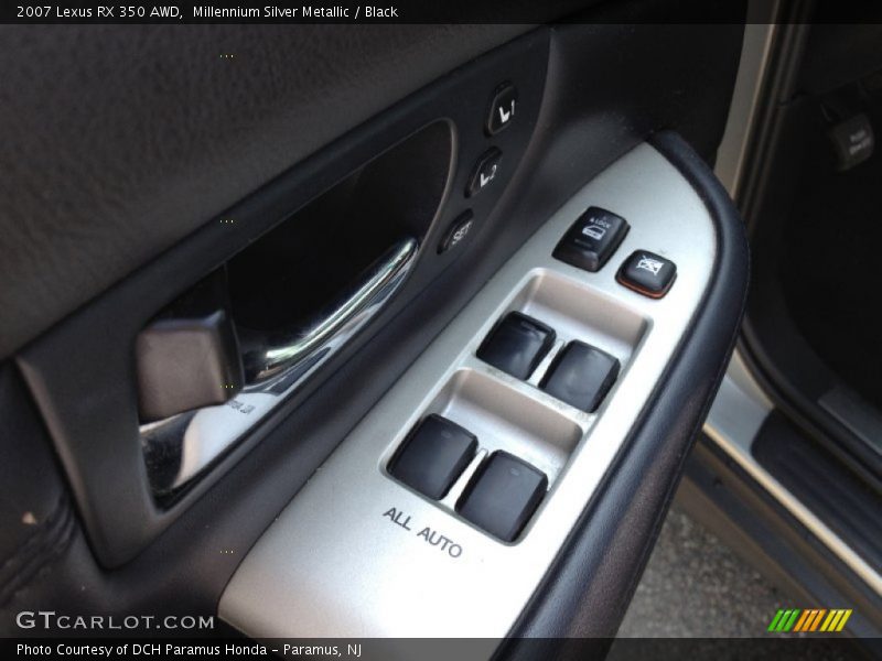 Millennium Silver Metallic / Black 2007 Lexus RX 350 AWD