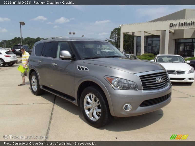 Platinum Graphite / Graphite 2012 Infiniti QX 56