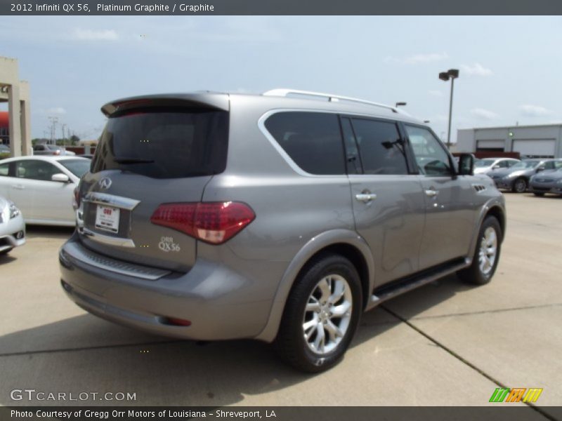 Platinum Graphite / Graphite 2012 Infiniti QX 56