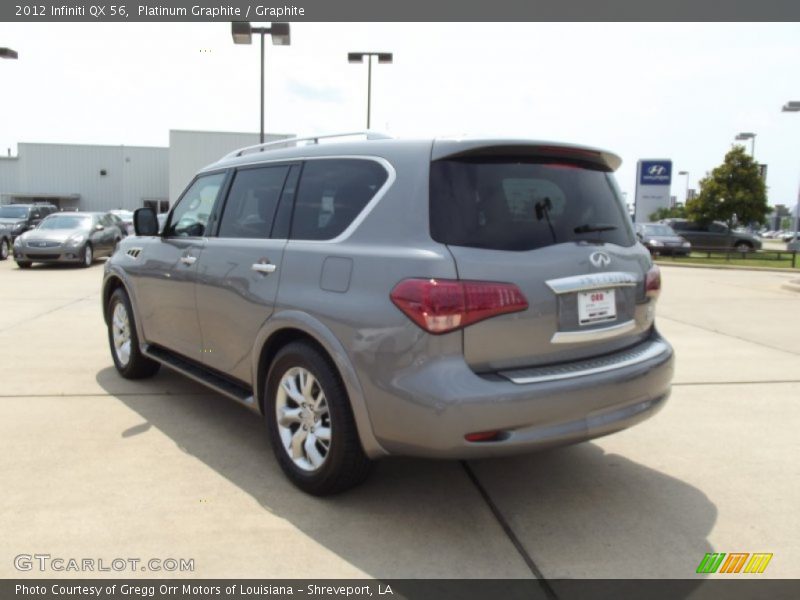 Platinum Graphite / Graphite 2012 Infiniti QX 56