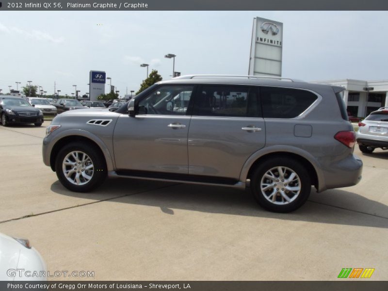 Platinum Graphite / Graphite 2012 Infiniti QX 56