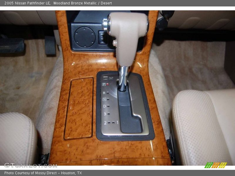  2005 Pathfinder LE 5 Speed Automatic Shifter
