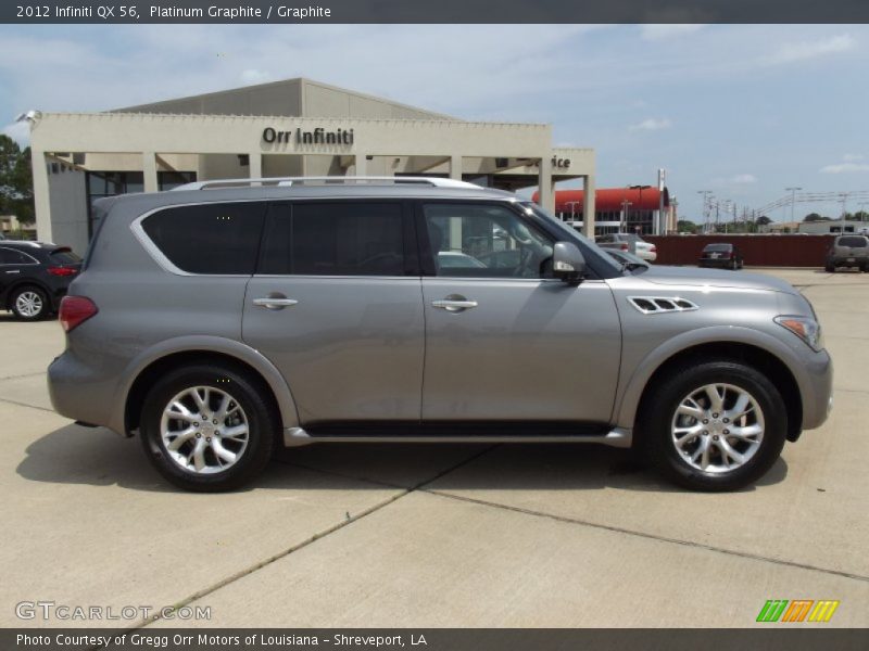 Platinum Graphite / Graphite 2012 Infiniti QX 56