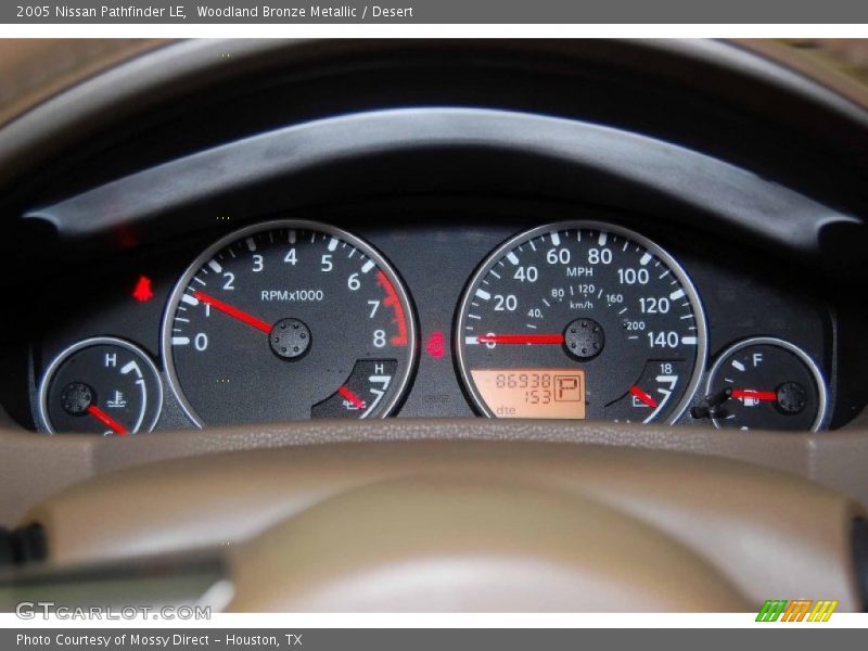  2005 Pathfinder LE LE Gauges