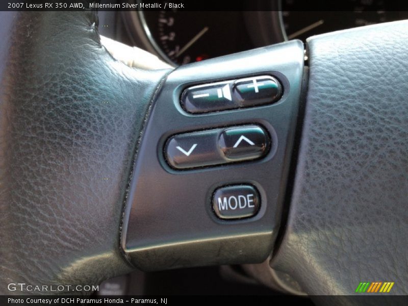 Millennium Silver Metallic / Black 2007 Lexus RX 350 AWD