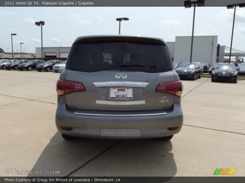 Platinum Graphite / Graphite 2012 Infiniti QX 56
