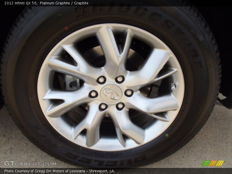 Platinum Graphite / Graphite 2012 Infiniti QX 56