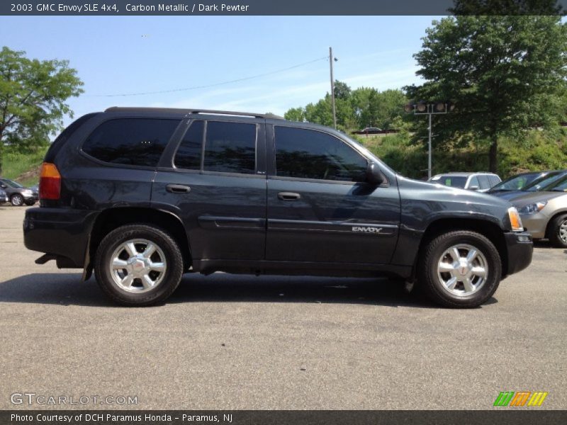 Carbon Metallic / Dark Pewter 2003 GMC Envoy SLE 4x4