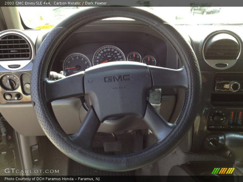 Carbon Metallic / Dark Pewter 2003 GMC Envoy SLE 4x4