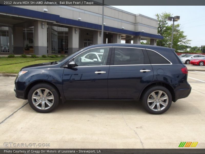  2012 MDX SH-AWD Advance Bali Blue Pearl