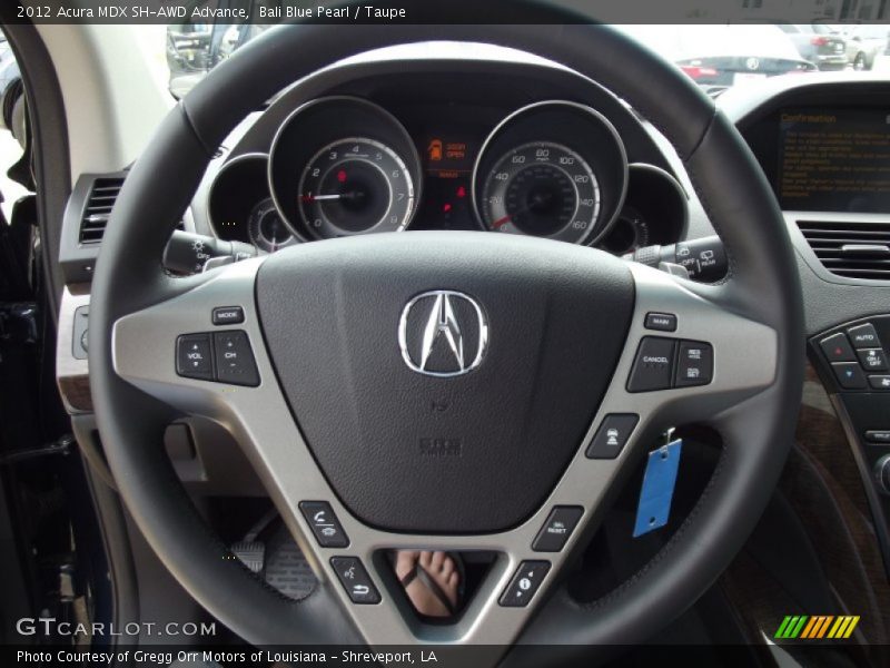  2012 MDX SH-AWD Advance Steering Wheel