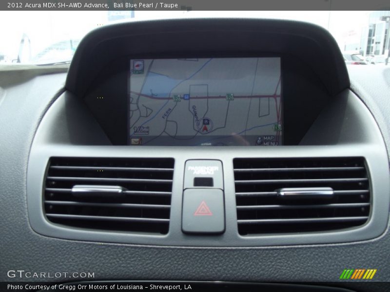 Navigation of 2012 MDX SH-AWD Advance