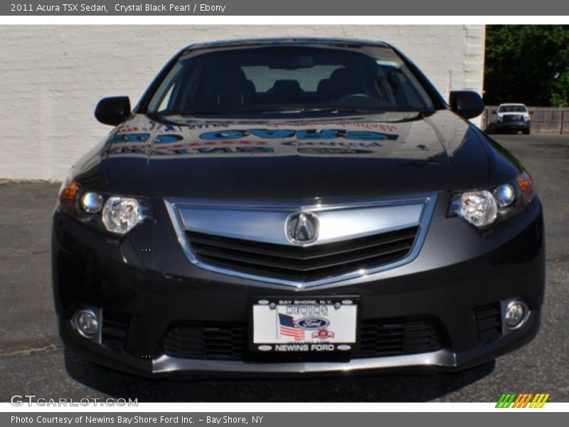 Crystal Black Pearl / Ebony 2011 Acura TSX Sedan