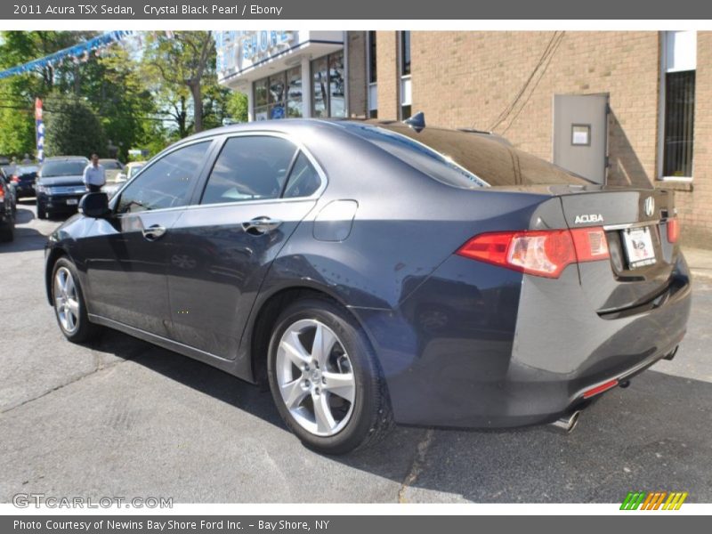 Crystal Black Pearl / Ebony 2011 Acura TSX Sedan