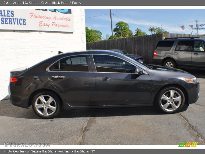 Crystal Black Pearl / Ebony 2011 Acura TSX Sedan