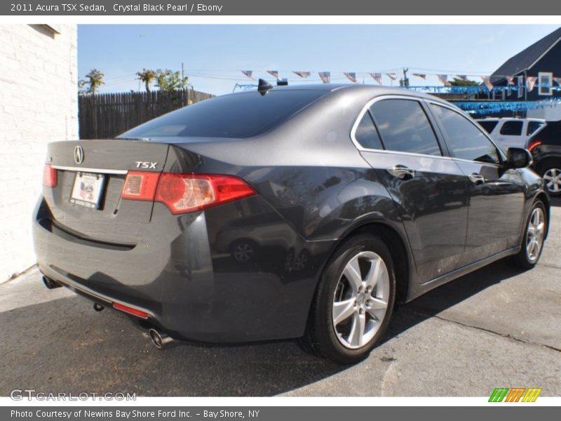 Crystal Black Pearl / Ebony 2011 Acura TSX Sedan