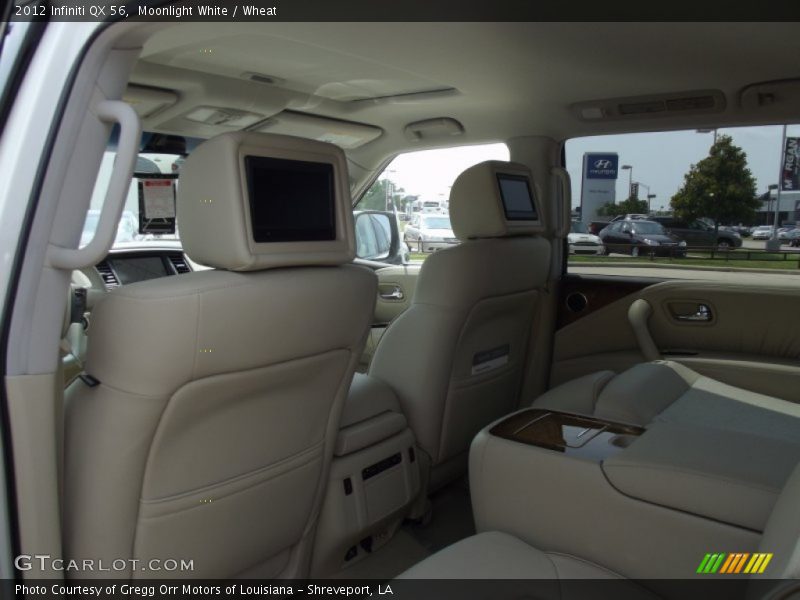 Moonlight White / Wheat 2012 Infiniti QX 56