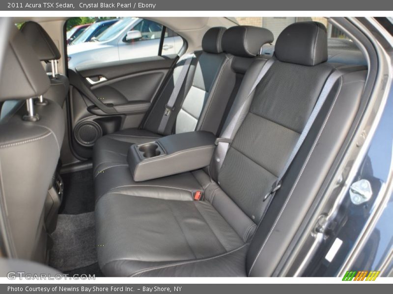 Crystal Black Pearl / Ebony 2011 Acura TSX Sedan