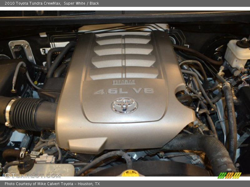 Super White / Black 2010 Toyota Tundra CrewMax
