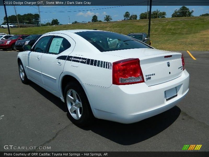 Stone White / Dark Slate Gray 2010 Dodge Charger SXT