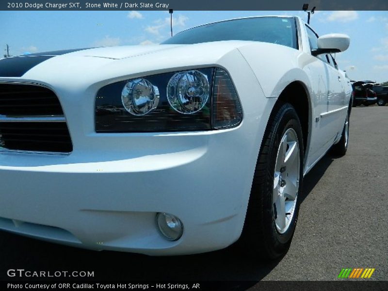 Stone White / Dark Slate Gray 2010 Dodge Charger SXT