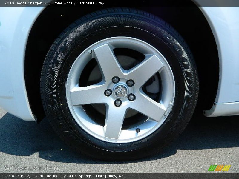Stone White / Dark Slate Gray 2010 Dodge Charger SXT