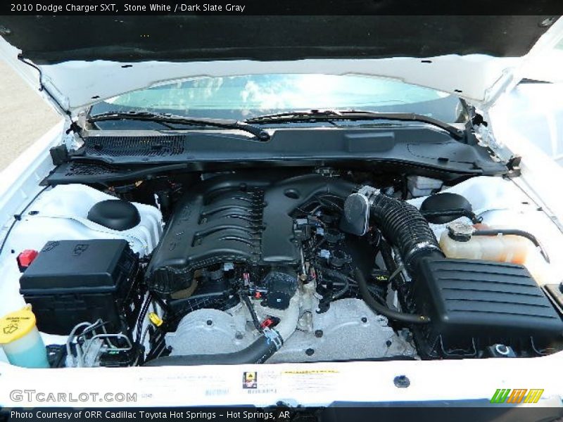 Stone White / Dark Slate Gray 2010 Dodge Charger SXT