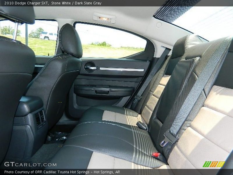 Stone White / Dark Slate Gray 2010 Dodge Charger SXT