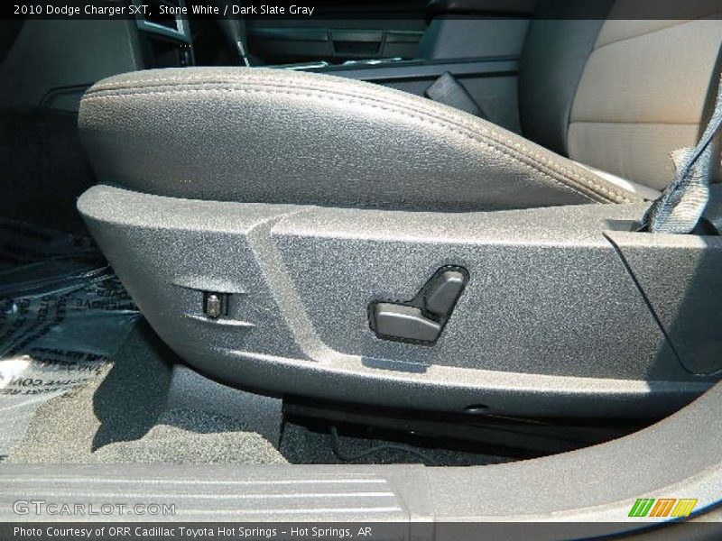 Stone White / Dark Slate Gray 2010 Dodge Charger SXT