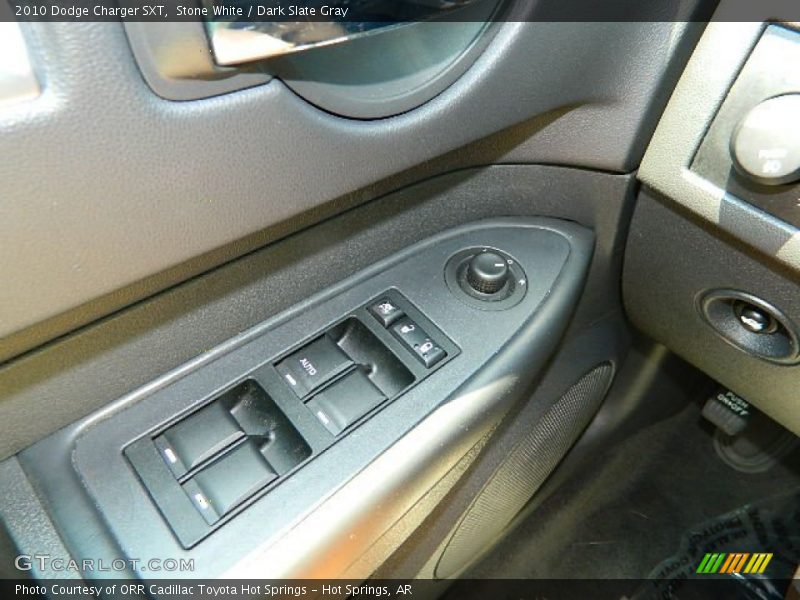 Stone White / Dark Slate Gray 2010 Dodge Charger SXT
