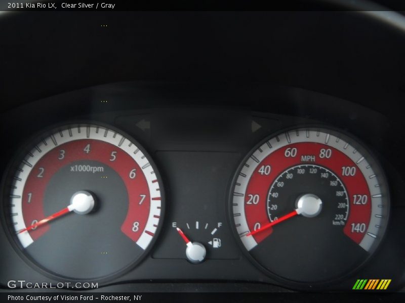  2011 Rio LX LX Gauges