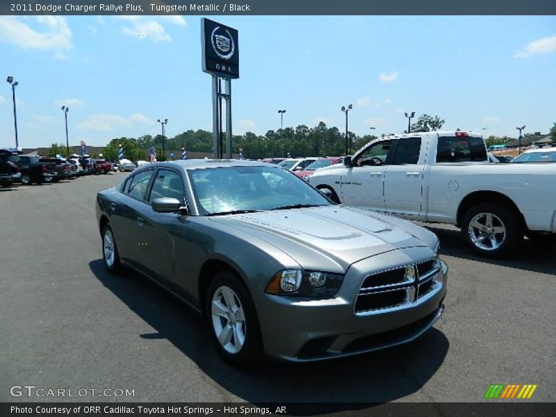 Tungsten Metallic / Black 2011 Dodge Charger Rallye Plus