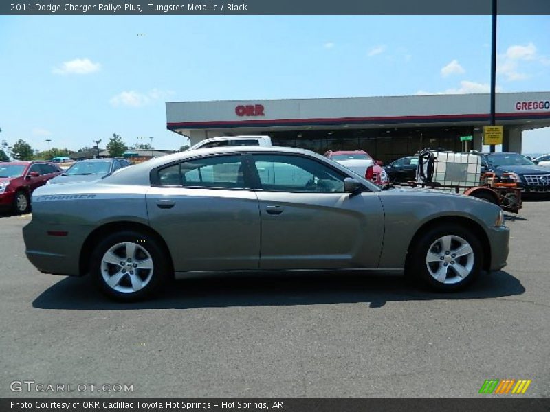 Tungsten Metallic / Black 2011 Dodge Charger Rallye Plus