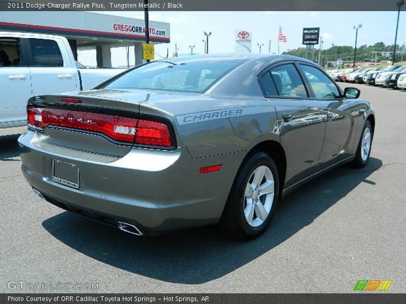 Tungsten Metallic / Black 2011 Dodge Charger Rallye Plus