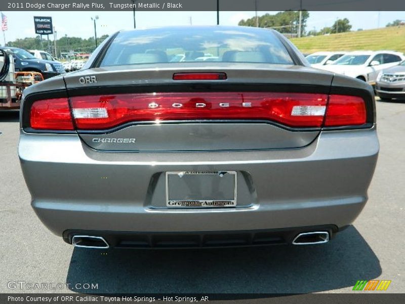 Tungsten Metallic / Black 2011 Dodge Charger Rallye Plus