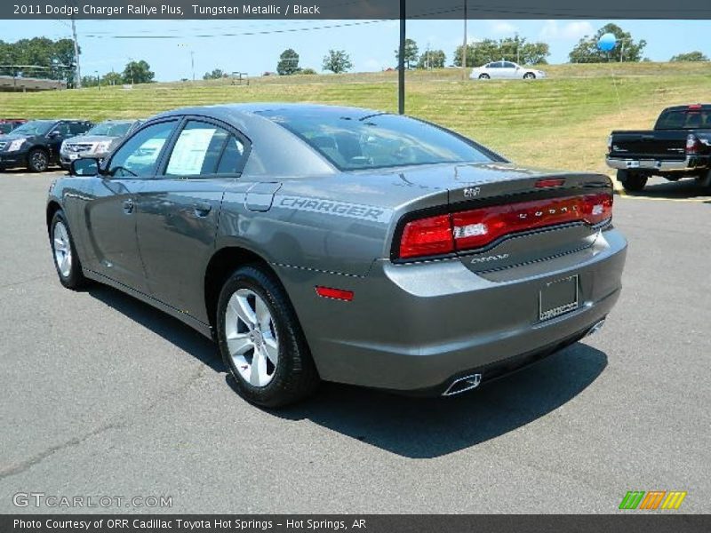 Tungsten Metallic / Black 2011 Dodge Charger Rallye Plus