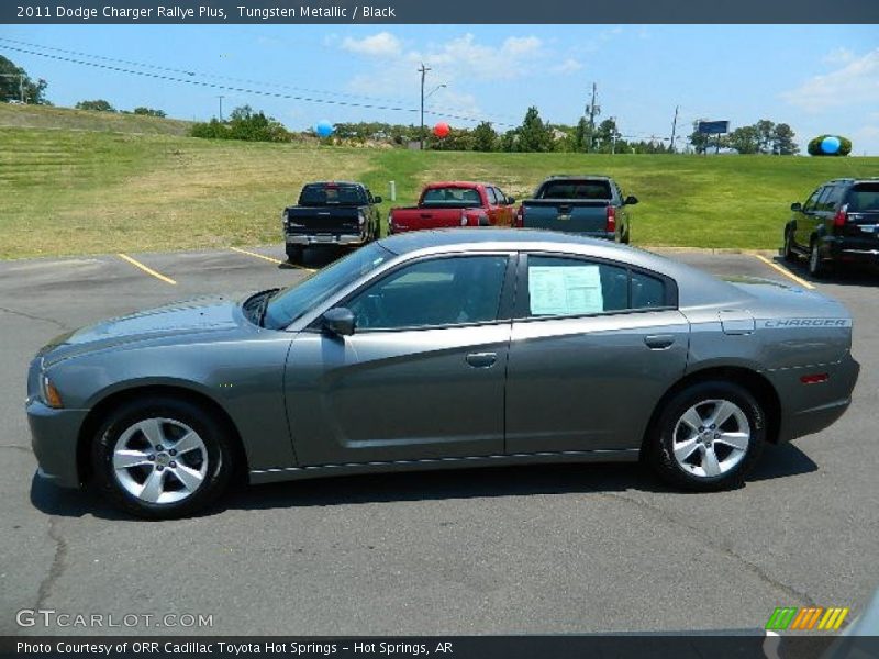 Tungsten Metallic / Black 2011 Dodge Charger Rallye Plus