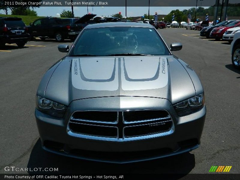Tungsten Metallic / Black 2011 Dodge Charger Rallye Plus