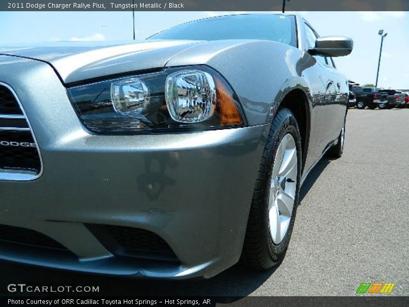 Tungsten Metallic / Black 2011 Dodge Charger Rallye Plus