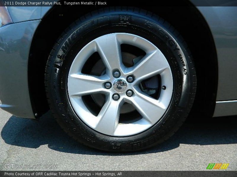 Tungsten Metallic / Black 2011 Dodge Charger Rallye Plus