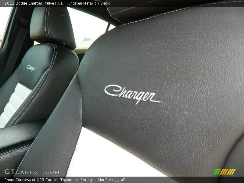 Tungsten Metallic / Black 2011 Dodge Charger Rallye Plus