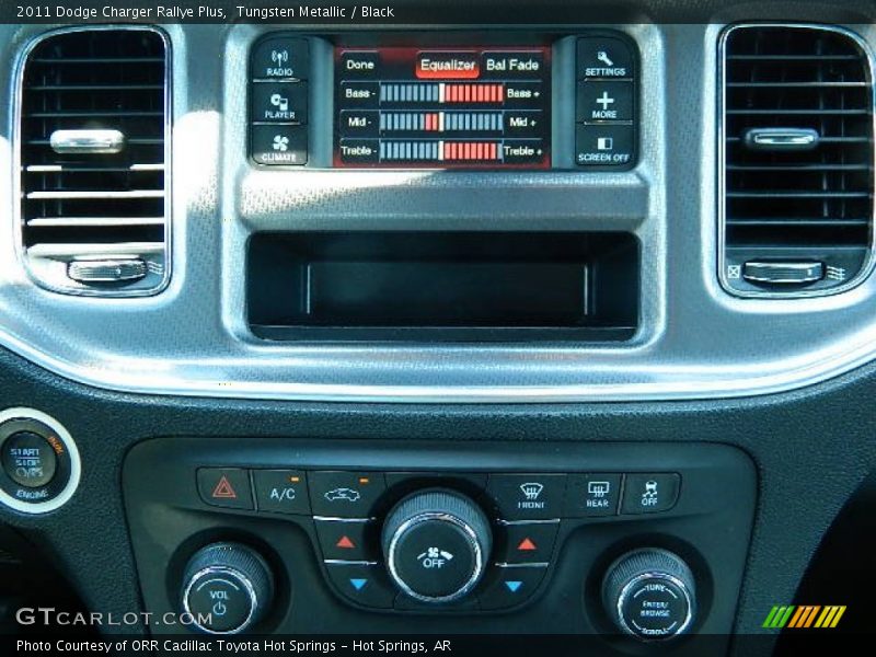 Tungsten Metallic / Black 2011 Dodge Charger Rallye Plus