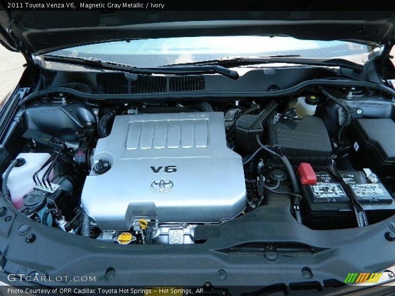 Magnetic Gray Metallic / Ivory 2011 Toyota Venza V6