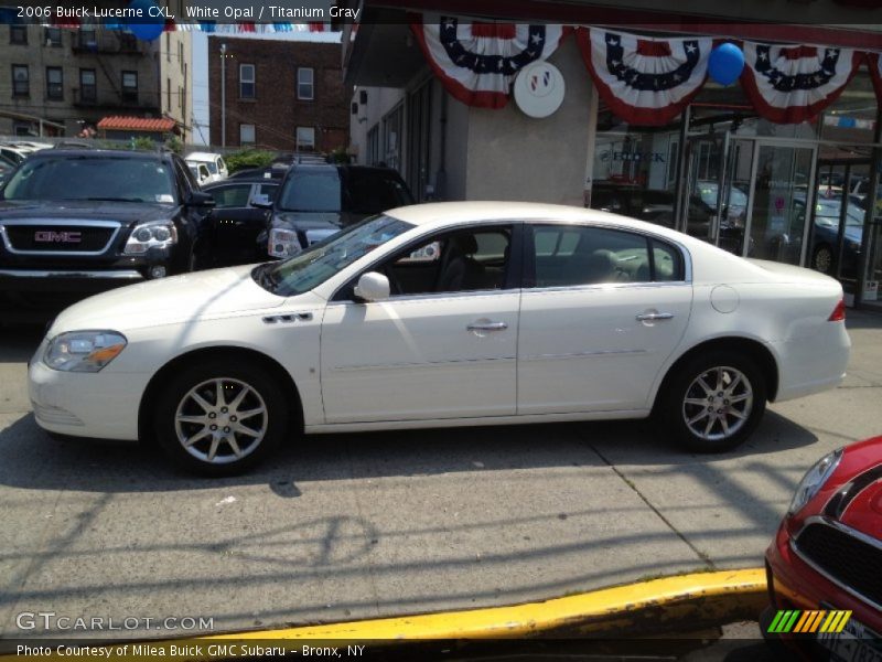 White Opal / Titanium Gray 2006 Buick Lucerne CXL