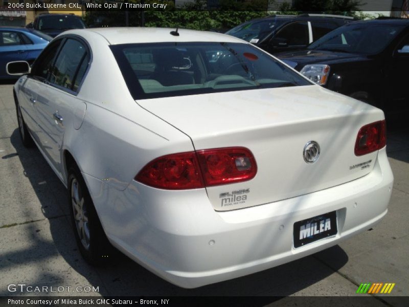White Opal / Titanium Gray 2006 Buick Lucerne CXL