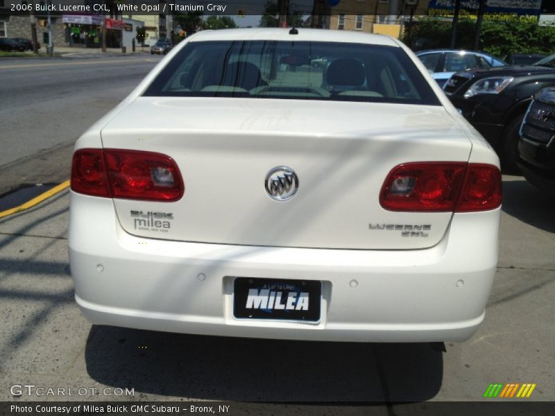White Opal / Titanium Gray 2006 Buick Lucerne CXL
