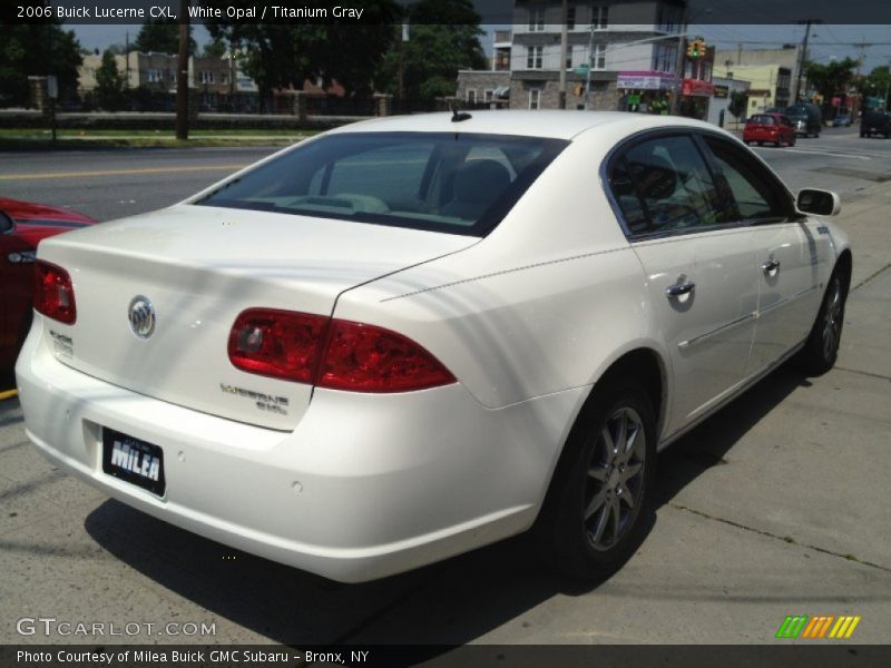 White Opal / Titanium Gray 2006 Buick Lucerne CXL