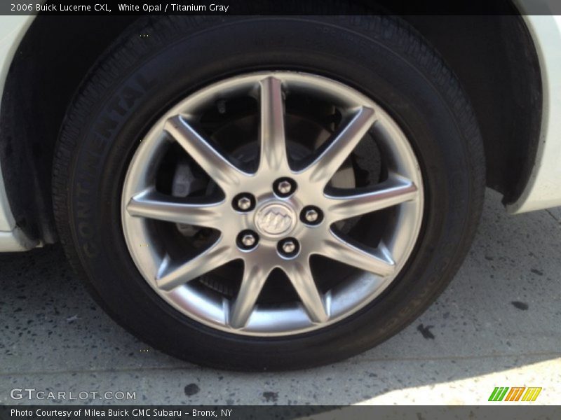 White Opal / Titanium Gray 2006 Buick Lucerne CXL